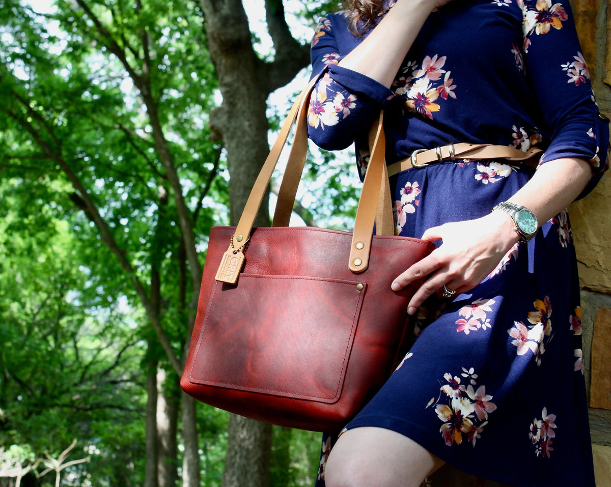 Behind the Names: The Ethel Market Tote and Hattie Zipper Pouch Grit Mercantile