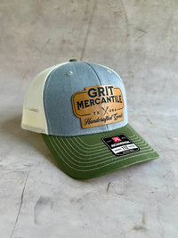 Trucker Hat with Patch | Grit Mercantile