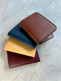 Leather Horizontal Bifold Wallet with ID | Alexander