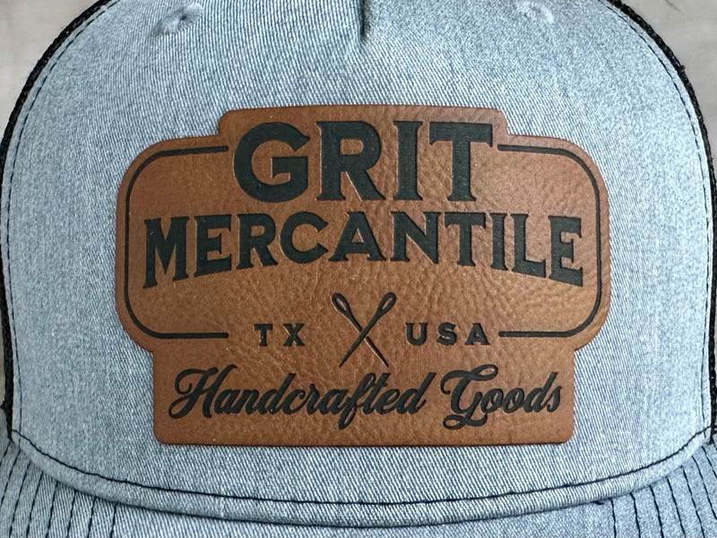 Trucker Hat with Patch | Grit Mercantile