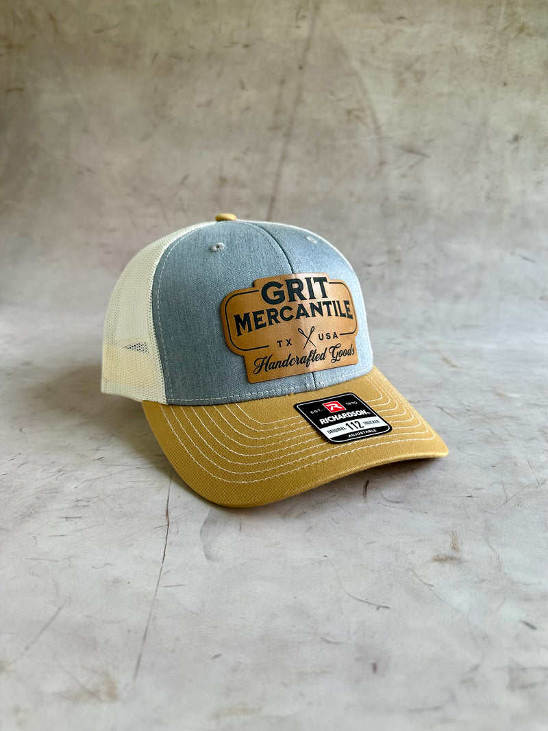 Trucker Hat with Patch | Grit Mercantile