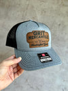 Trucker Hat with Patch | Grit Mercantile