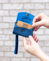 Jane Wristlet Card Pouch Grit Mercantile