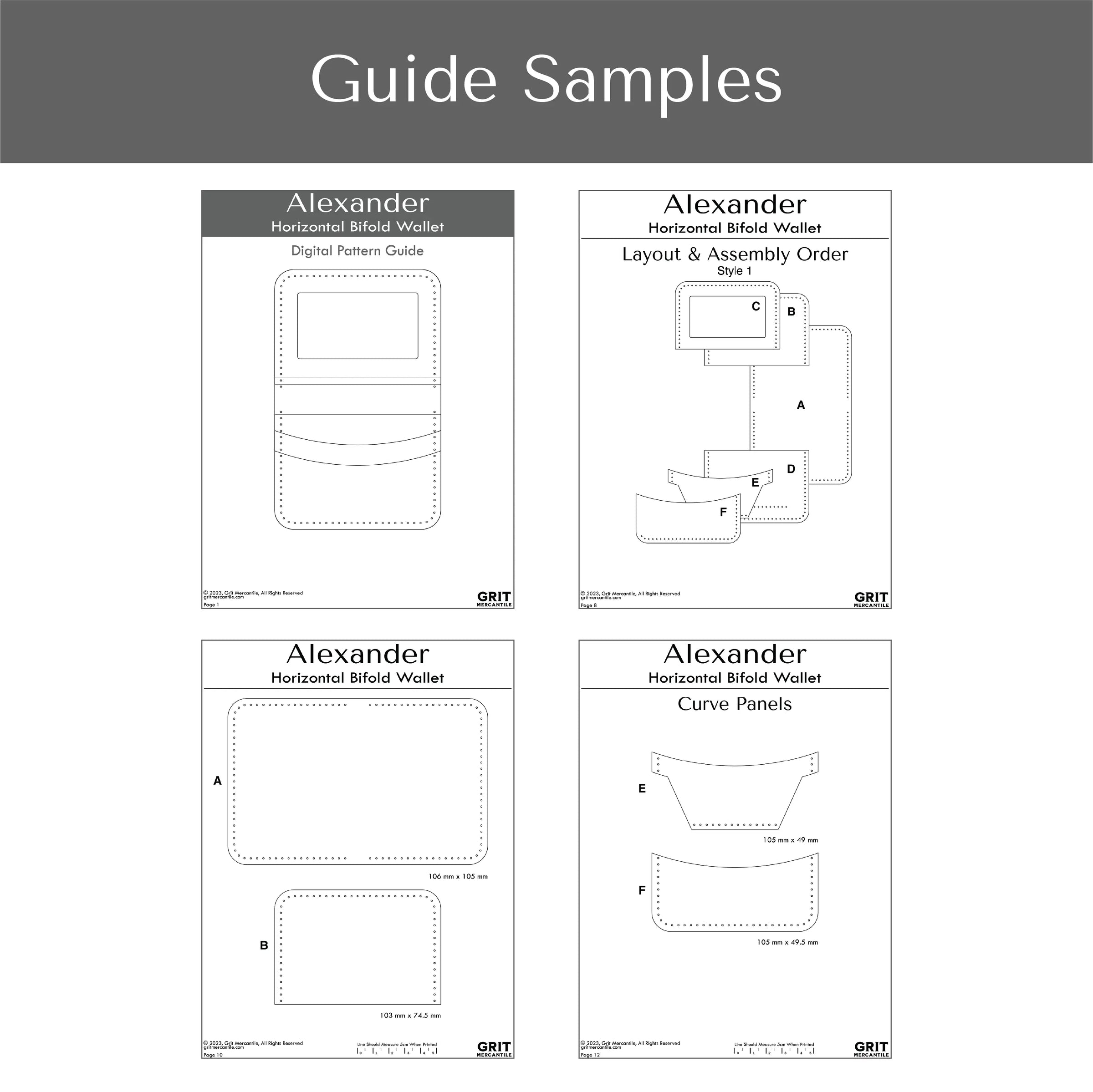 Bestseller Wallet Patterns Bundle Grit Mercantile
