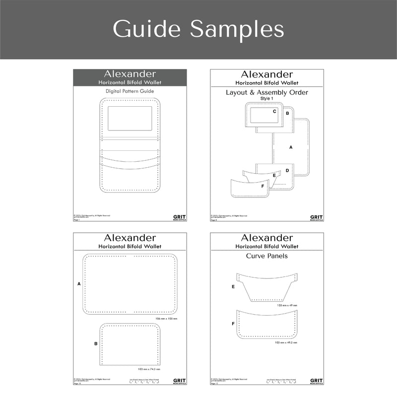 Bestseller Wallet Patterns Bundle Grit Mercantile