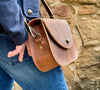 Handmade Leather Saddle Bag | Ashley