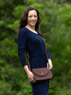Handmade Leather Saddle Bag | Ashley