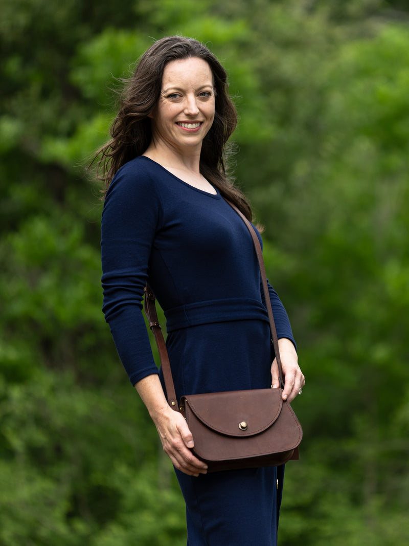 Handmade Leather Saddle Bag | Ashley