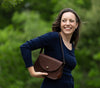 Handmade Leather Saddle Bag | Ashley