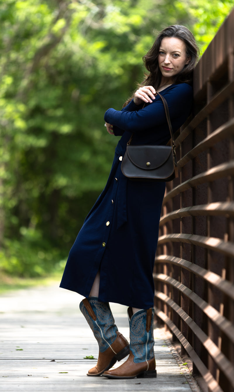 Handmade Leather Saddle Bag | Ashley