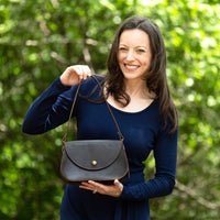 Handmade Leather Saddle Bag | Ashley