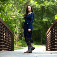 Handmade Leather Saddle Bag | Ashley