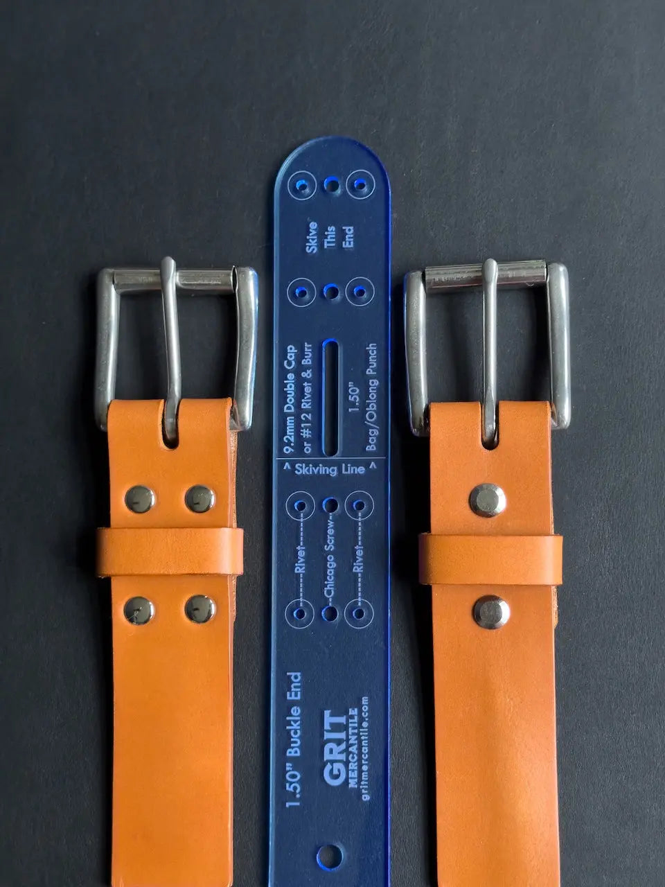 1.5 Inch Width Belt Acrylic Template - Grit Mercantile
