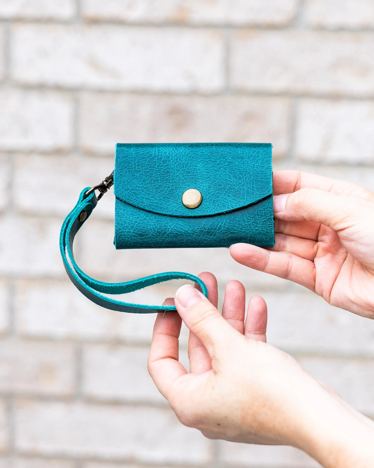 Jane Wristlet Card Pouch Grit Mercantile