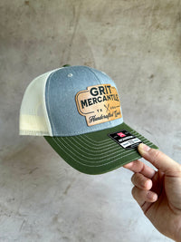 Trucker Hat with Patch | Grit Mercantile