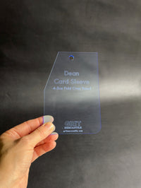 Card Case Wallet Acrylic Template | Dean