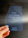 Card Case Wallet Acrylic Template | Dean