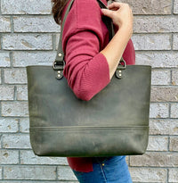 Large Leather Tote Bag | Emma