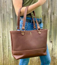 Large Leather Tote Bag | Emma