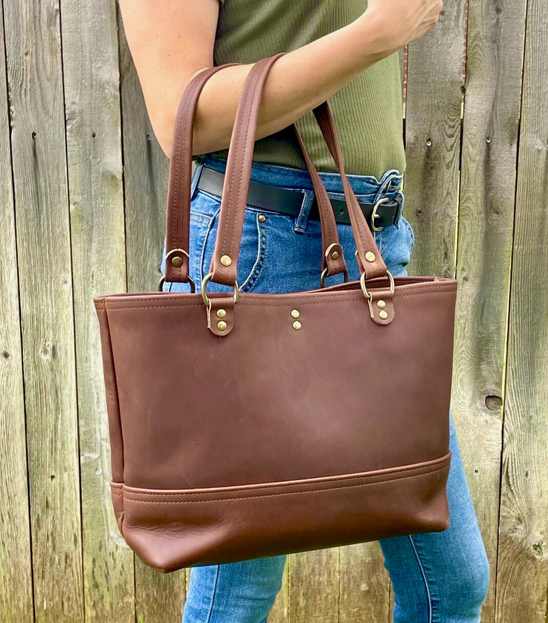 Large Leather Tote Bag | Emma