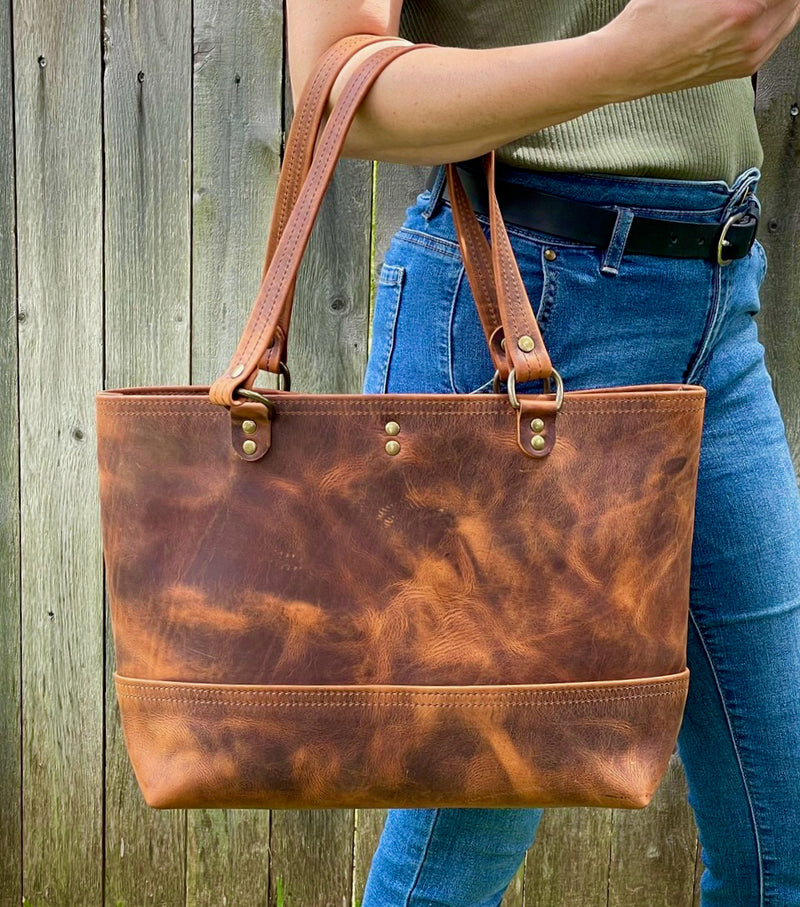 Large Leather Tote Bag | Emma