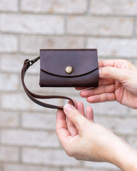 Jane Wristlet Card Pouch Grit Mercantile