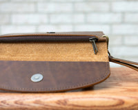 Gladys Leather Clutch Wristlet Grit Mercantile