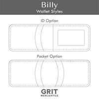 Billy Bifold Wallet Digital Pattern SVG PDF DXF