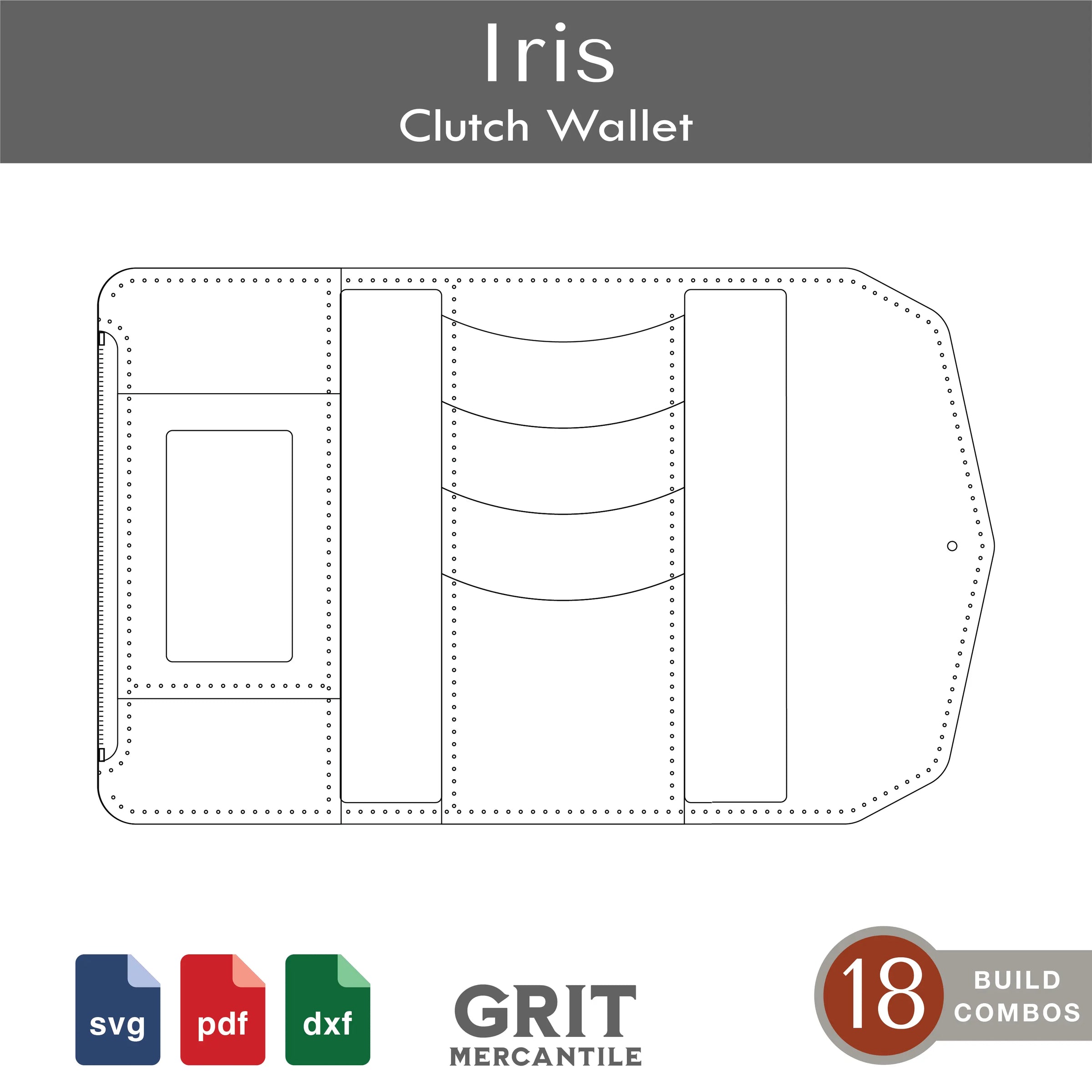 Bestseller Wallet Patterns Bundle Grit Mercantile