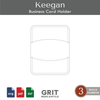 Keegan Business Card Holder Digital Pattern SVG PDF DXF