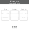 Keegan Business Card Holder Digital Pattern SVG PDF DXF