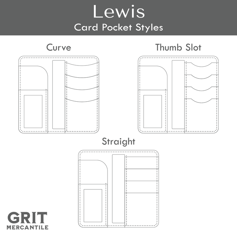 Long Wallet Pattern Acrylic | Lewis