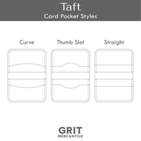 Small Bifold Wallet Digital Pattern SVG PDF DXF | Taft