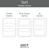 Small Bifold Wallet Digital Pattern SVG PDF DXF | Taft