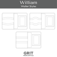 William Passport Wallet Digital Pattern SVG PDF DXF