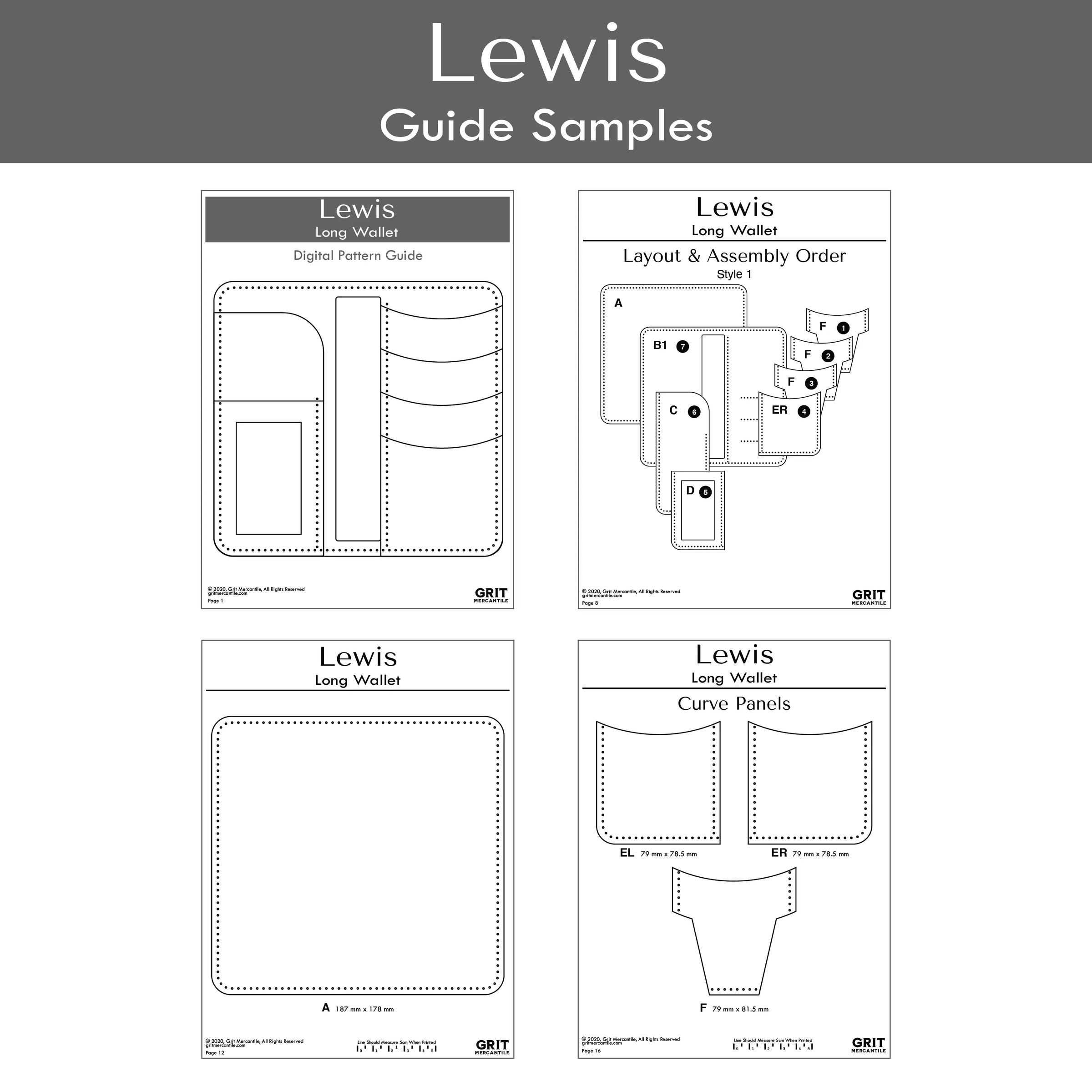 Bestseller Wallet Patterns Bundle Grit Mercantile