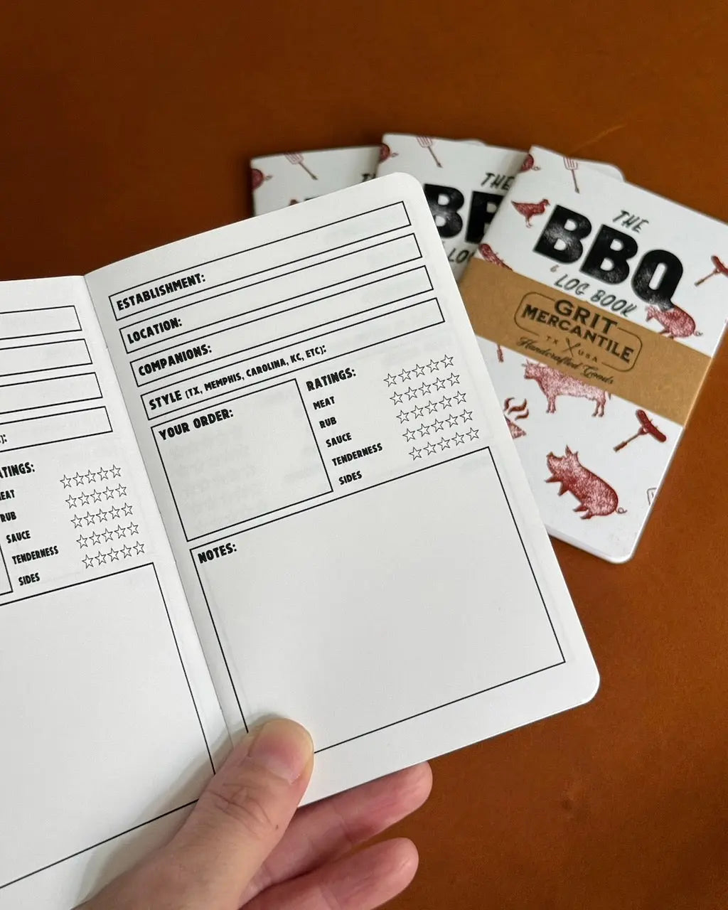Log Books Grit Mercantile