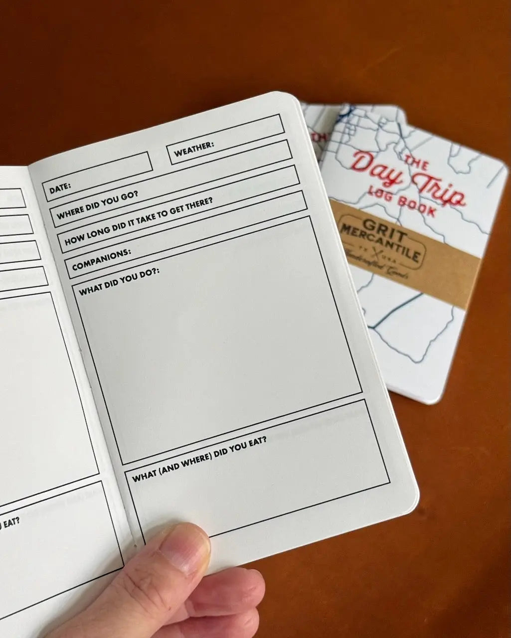 Log Books Grit Mercantile