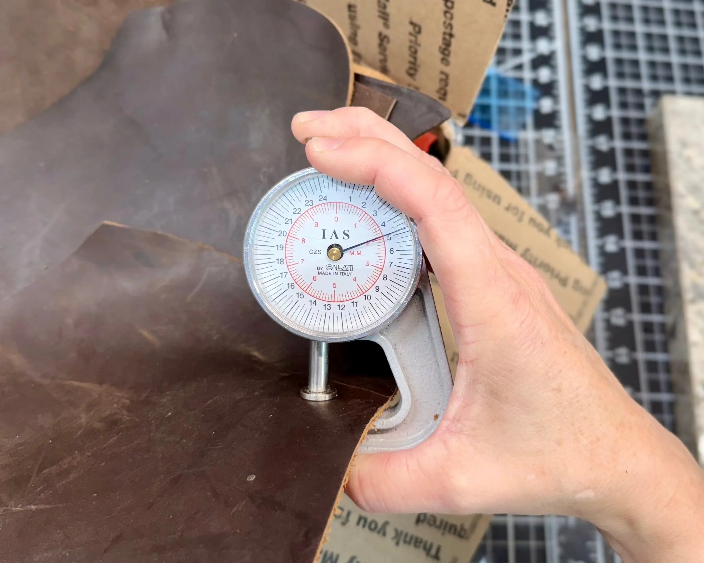 Leather Scraps Full Grain 7lb.+ Grit Mercantile