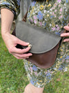 Handmade Leather Saddle Bag | Ashley