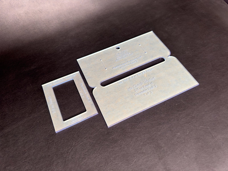 Clutch Wallet Acrylic Template | Iris