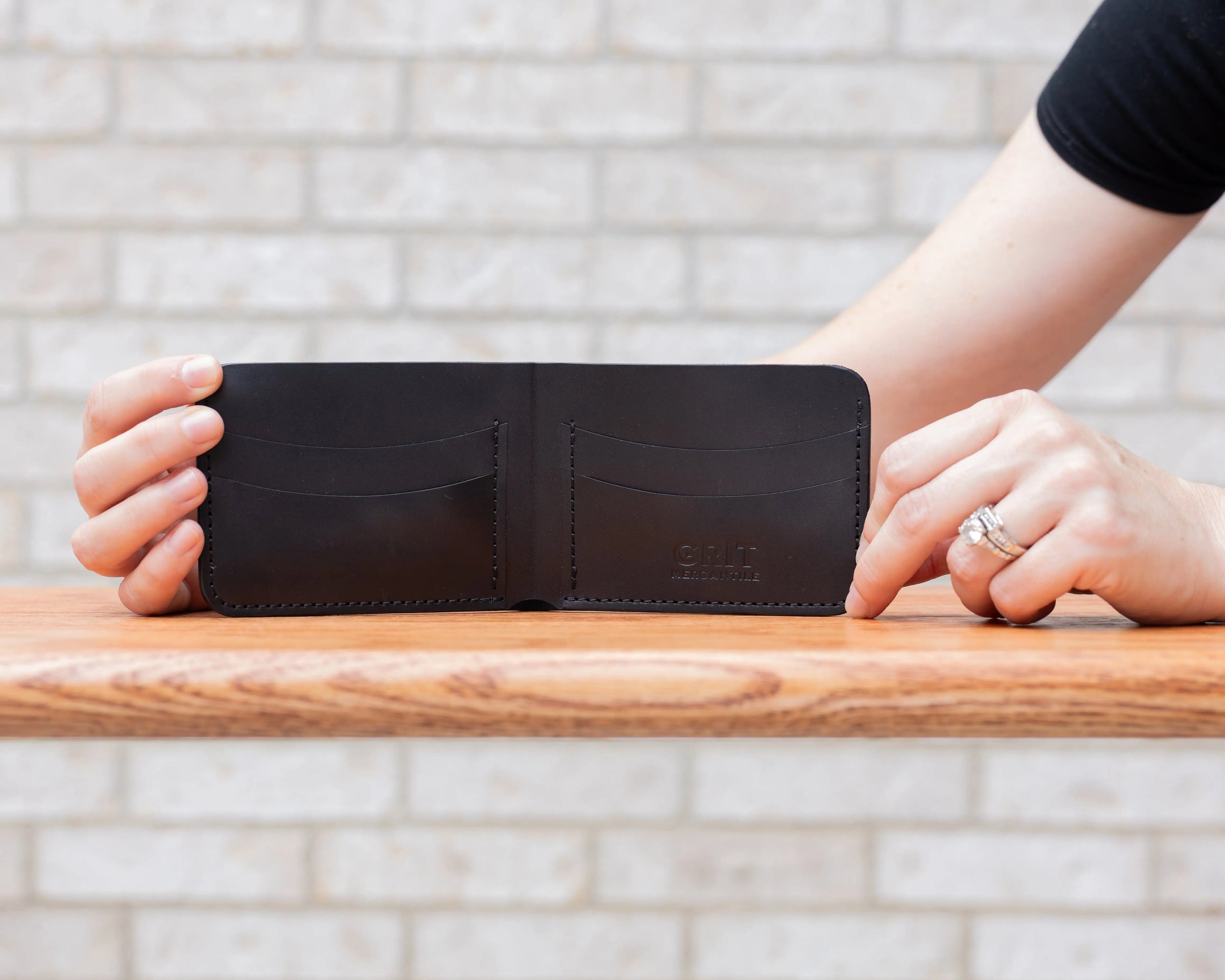 Jensen Billfold Wallet Grit Mercantile