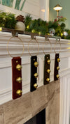 Leather Sleigh Bell Door Hanger