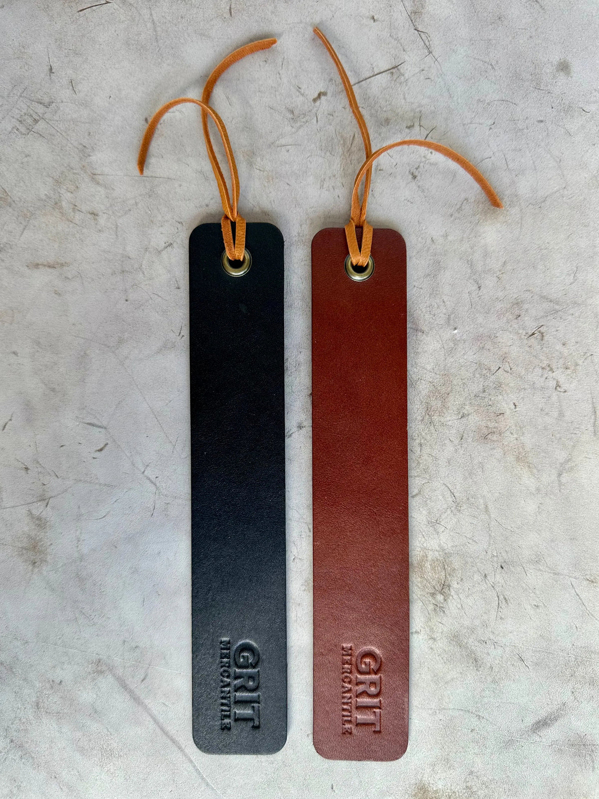 Leather Bookmark Grit Mercantile