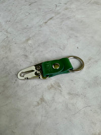 Nickel Leather Key Chain | Clark