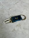 Nickel Leather Key Chain | Clark