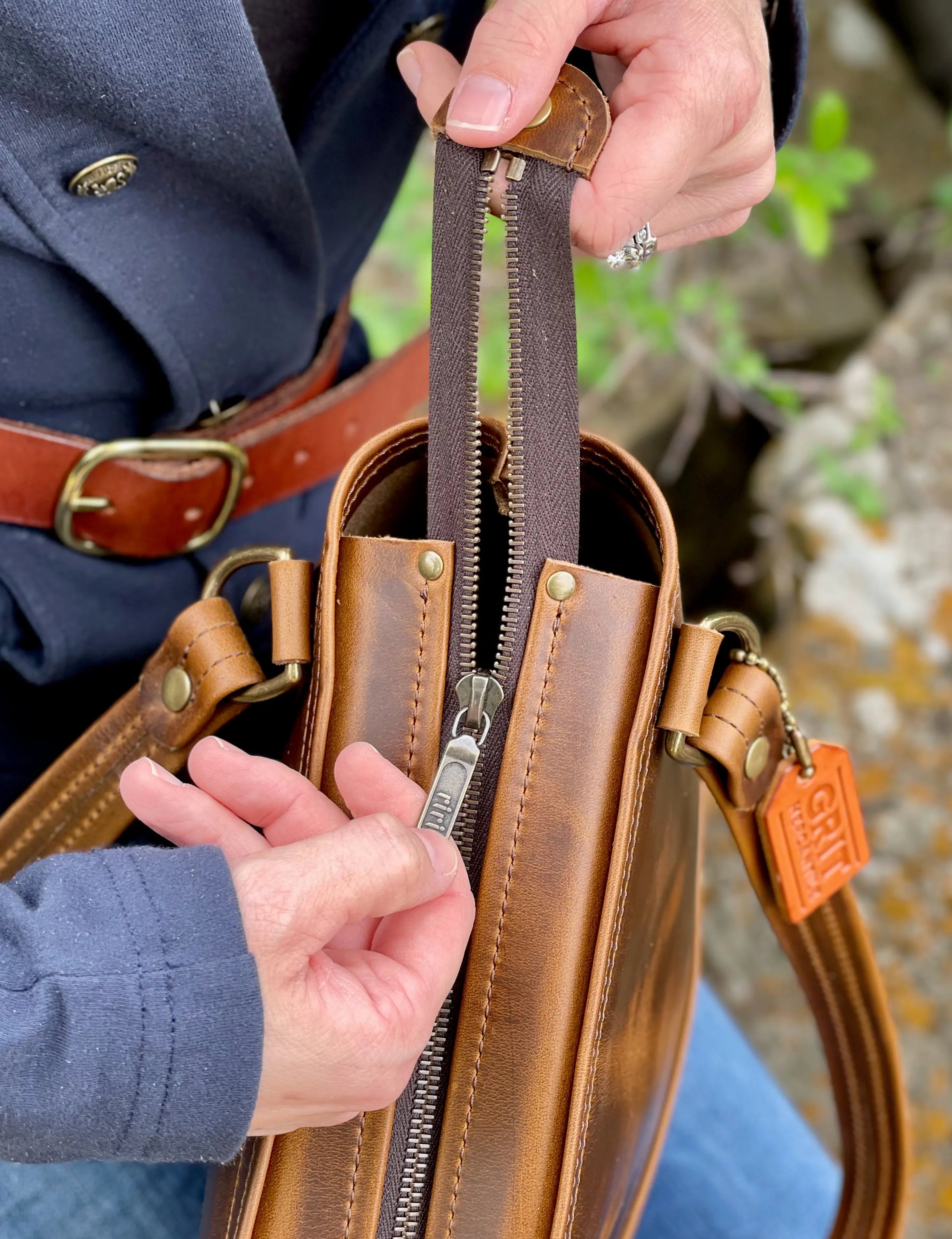 Madeleine Horween Small Tote - Grit Mercantile