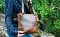 Horween Leather Mini Tote Bag | Madeleine