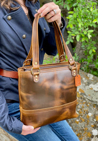 Horween Leather Mini Tote Bag | Madeleine