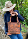 Horween Leather Mini Tote Bag | Madeleine